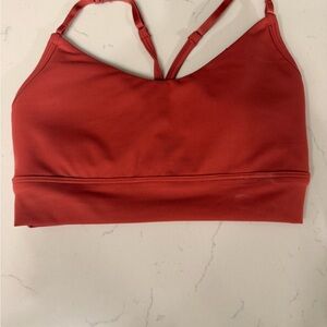 Women's burnt orange Bralette with Adjustable Straps